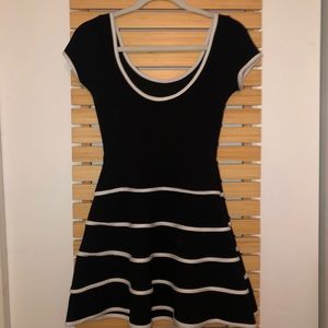 B&W dress